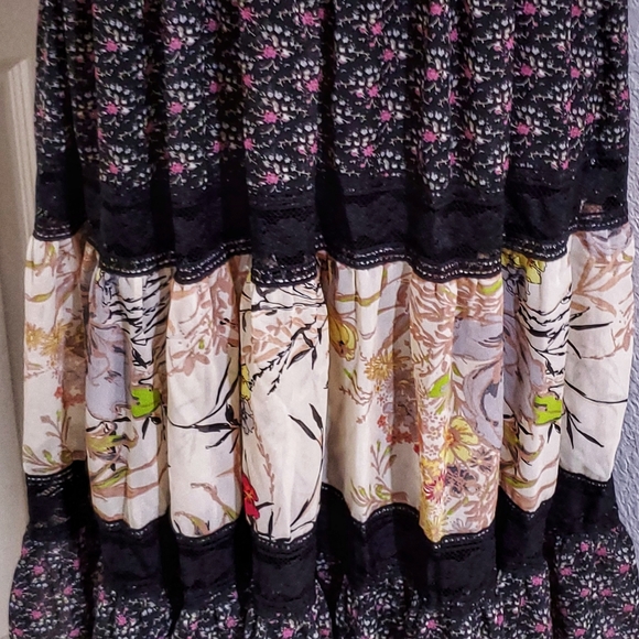 💓SOLD💓BLACK RAINN DANIEL Gypsy Maxi Skirt - Picture 10 of 13